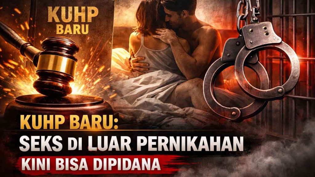 KUHP Baru Seks di Luar Pernikahan Kini Bisa Dipidana