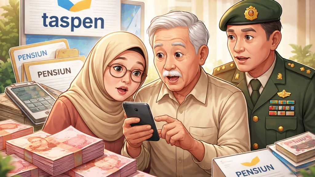 Ramai Klaim Rapel Gaji Pensiunan PNS 2025, TASPEN Buka Suara