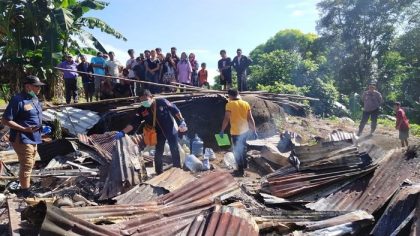 Gubuk Terbakar di Antang, Pemulung Ditemukan Tewas Tinggal Kerangka